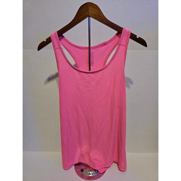 Danskin Now Women's Pink Racerback Tank Top Size L Lightweight Activewear... - Picture 1 of 4